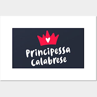 Calabria Roots Principessa Calabrese Calabrian Princess Posters and Art
